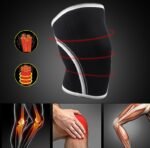 7mm Thicken Compression Leg Sleeve Sports Knee Pads