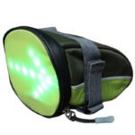 Bicycle wireless remote control LED luminous warning light