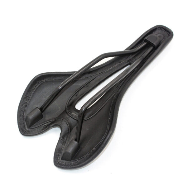 Nylon fiber and fiber-reinforced light bicycle seat cushion