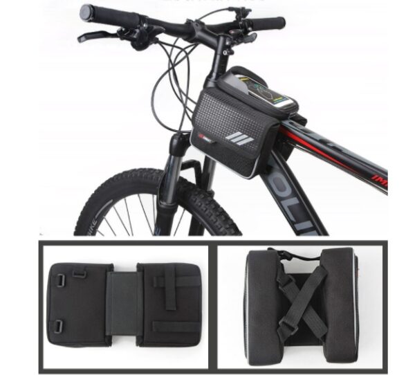 Neutral bike bag touch screen saddle bag