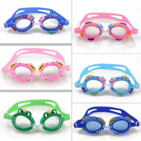 Waterproof and anti-fog children swimming goggles