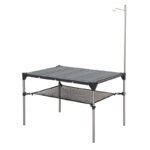 Geometric folding table for outdoor camping picnic