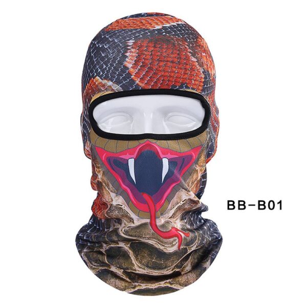 3D Cat Winter Outdoor Mask