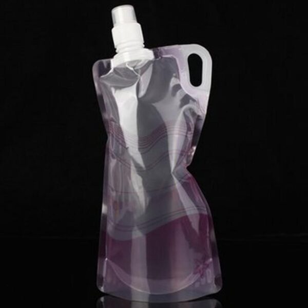 1L Foldable Drinking Water Bottle Bladder Bag