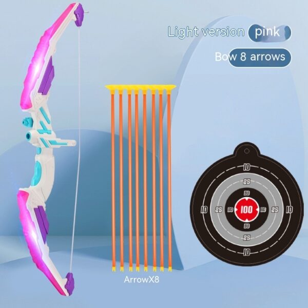 Children's Archery Bow And Arrow Set Arrow Target Quiver Boy Shooting Parent-child Sports Arrow Traditional Sucker