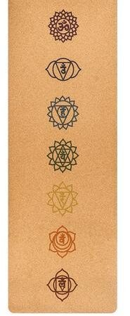 7 Chakra Cork Yoga Mat