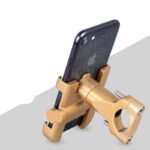 Bicycle aluminum alloy mobile phone holder