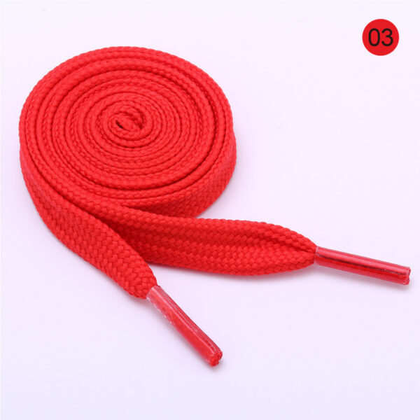 Double-layer casual sports shoelaces