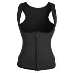 Zipper-Style Ladies Body Tummy Court Corset, Yoga Wear, Fitness Vest, Shapewear