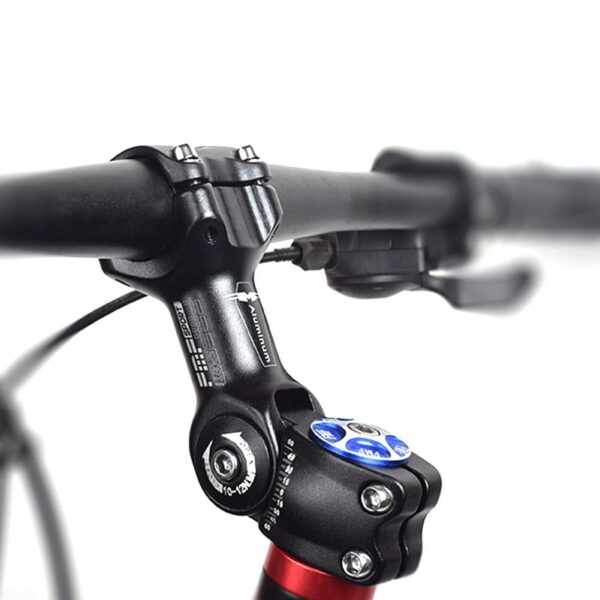 Bicycle adjustable stem adjustable angle stem