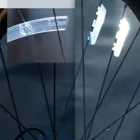 Mountain bike reflector tail lamp