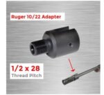 1 2-28 Ruger 10 22 Threaded Pipe Adapter