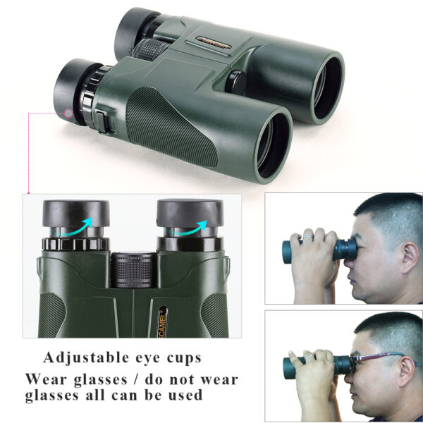 10X42 binoculars HD High Power children's telescope mobile camera telescope