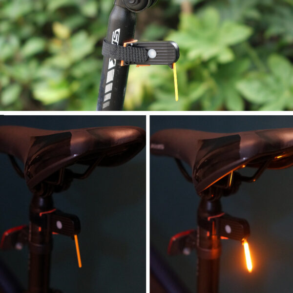 Bicycle Running Water Taillight Pilot Light Road