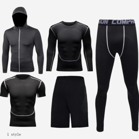 Fitness clothing suit basketball tights