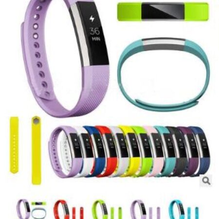 Fitbit Alta Silicone Watch Band  Heart Rate Ring Accessories Sports Watch Belt