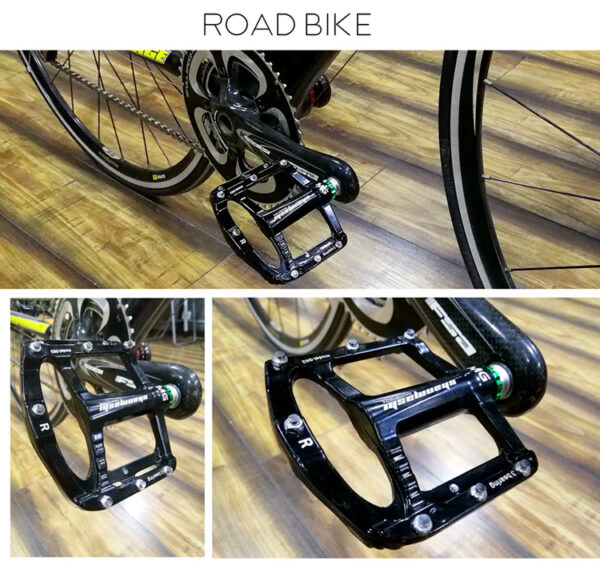 Lightweight Magnesium Alloy 3-Bearing Bicycle Pedal