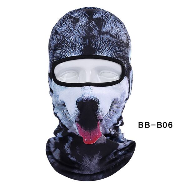 3D Cat Winter Outdoor Mask