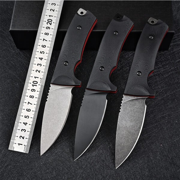 Outdoor Self-defense Survival Small Straight Knife
