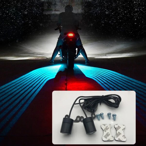 Electric Car Carpet Lamp Wing Projection Lamp