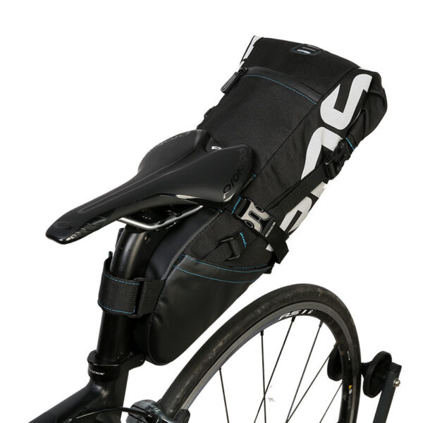 Waterproof large capacity saddle back seat bag