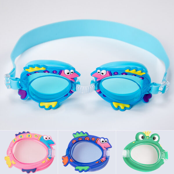 Waterproof and anti-fog children swimming goggles