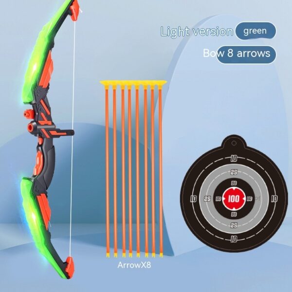 Children's Archery Bow And Arrow Set Arrow Target Quiver Boy Shooting Parent-child Sports Arrow Traditional Sucker