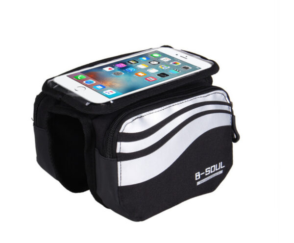 Bicycle mountain bike top tube bag