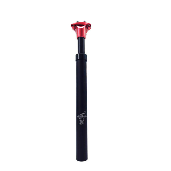 Mountain bike shock absorber seat tube