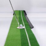 2.5M3M Golf Putting Mat Golf Putter Trainer Green Putter Carpet Practice Set