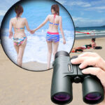 10X42 binoculars HD High Power children's telescope mobile camera telescope