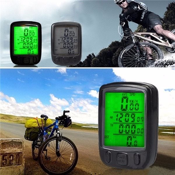 Multifunctional Chinese and English display Waterproof full screen luminous bicycle code table