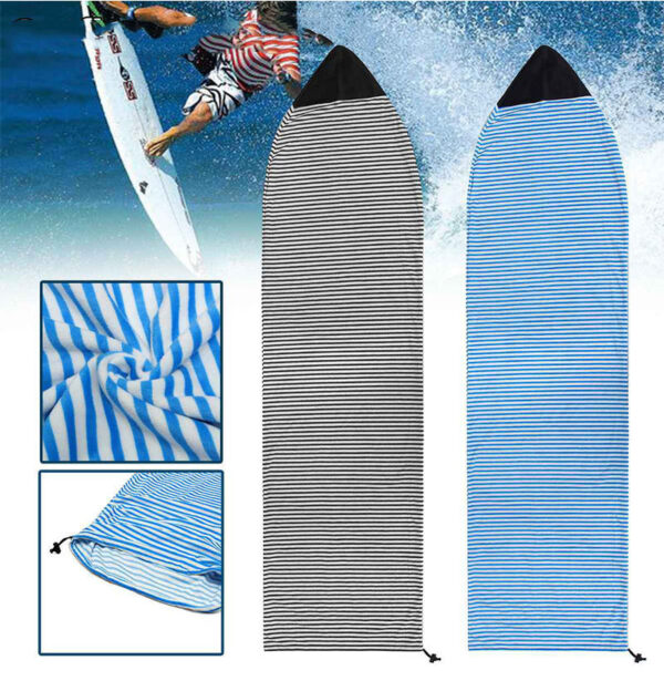 Striped Surfboard Snowboard Protective Cover