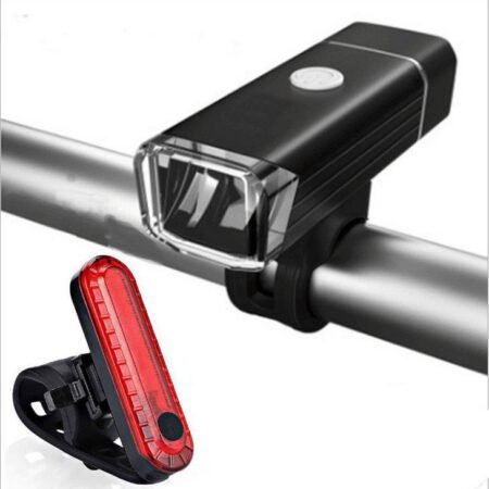Bicycle front light USB rechargeable bicycle light aluminum alloy