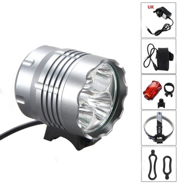 LED Mountain Bike Headlight 5T6 Bicycle Light