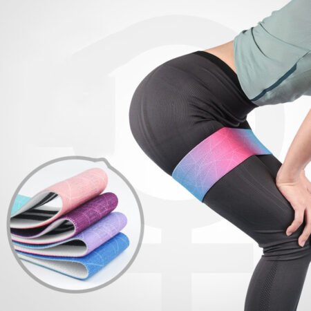 Yoga resistance band female abuse buttocks hip ring