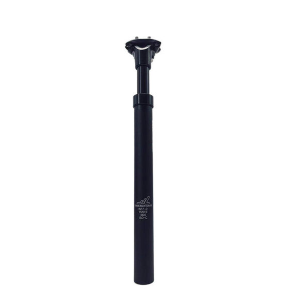 Mountain bike shock absorber seat tube