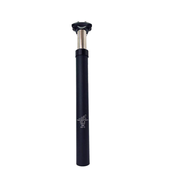 Mountain bike shock absorber seat tube