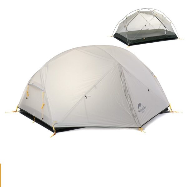 Ultralight 20D Silicone Portable Rainproof Camping Tent