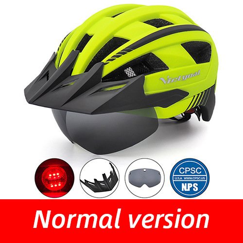 Driving helmet LED USB rechargeable bicycle helmet