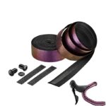 Anti-slip silicone bicycle two-color strap