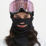 Quick-drying Ski Headgear V Face Sunscreen Windproof Warm Single Double Board Face Mask