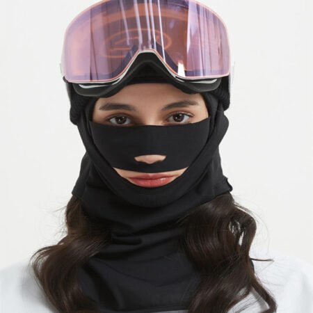 Quick-drying Ski Headgear V Face Sunscreen Windproof Warm Single Double Board Face Mask
