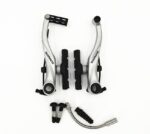 A Pair Of Folding Mountain Flat Handlebar Brakes