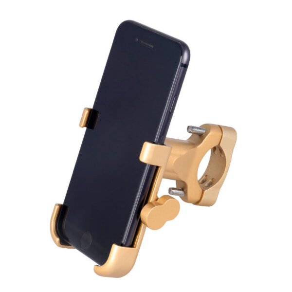 Bicycle aluminum alloy mobile phone holder