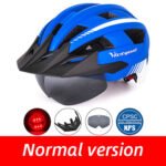 Driving helmet LED USB rechargeable bicycle helmet