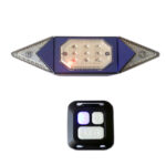 Bicycle steering lights