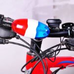 Bicycle Mountain Bike 4-Tone Electronic Horn Car Bell Equipment Accessories