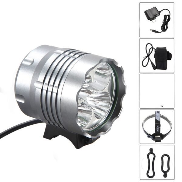 LED Mountain Bike Headlight 5T6 Bicycle Light