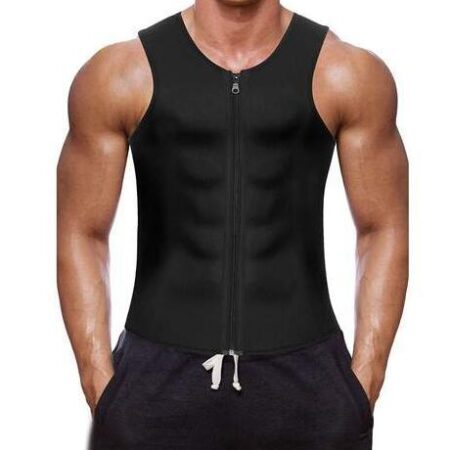 Final Size for MEN'S ZIPPER NEOPRENE SAUNA VEST